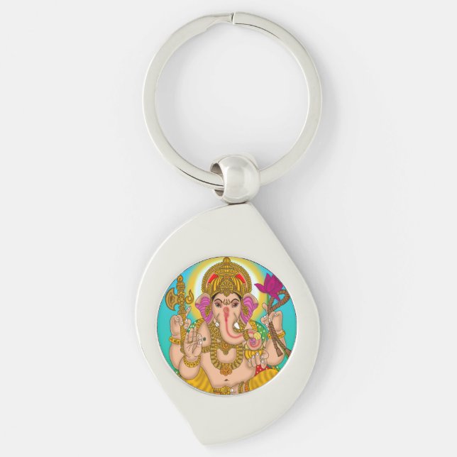 Porte-clés Lord Ganesha Keychain (Devant)
