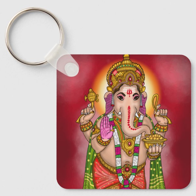 Porte-clés Lord Ganesha Keychain (Recto)