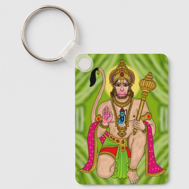 Porte-clés Lord Hanuman (Recto)