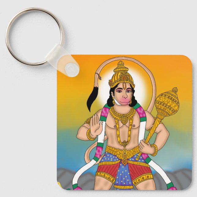 Porte-clés Lord Hanuman Keychain (Recto)