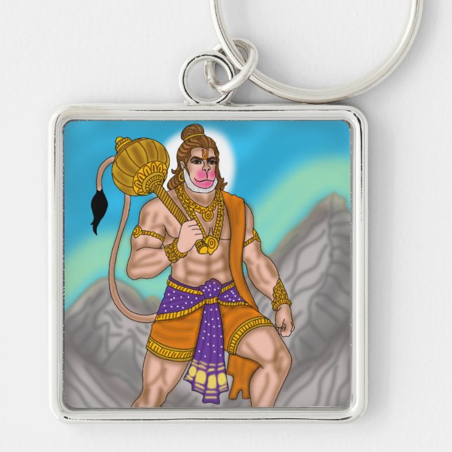 Porte-clés Lord Hanuman Porte - clé (Devant)