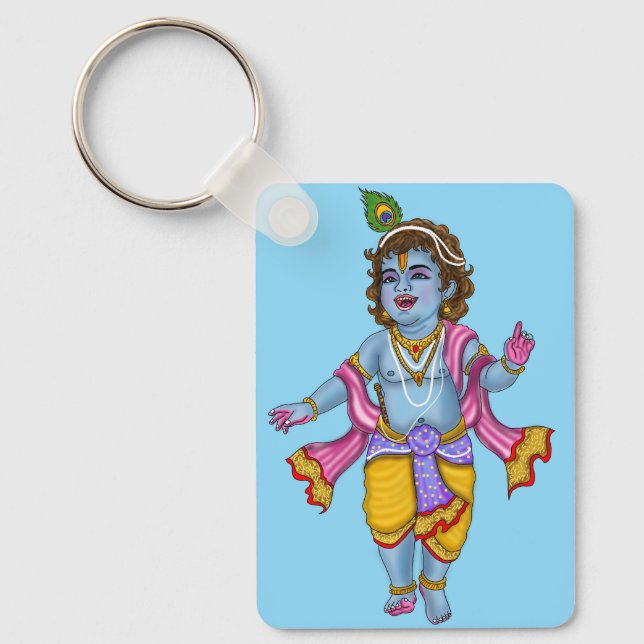 Porte-clés Lord Krishna (Recto)