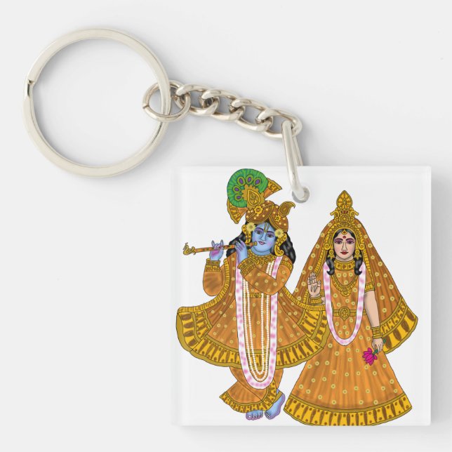 Porte-clés Lord Krishna (Devant)