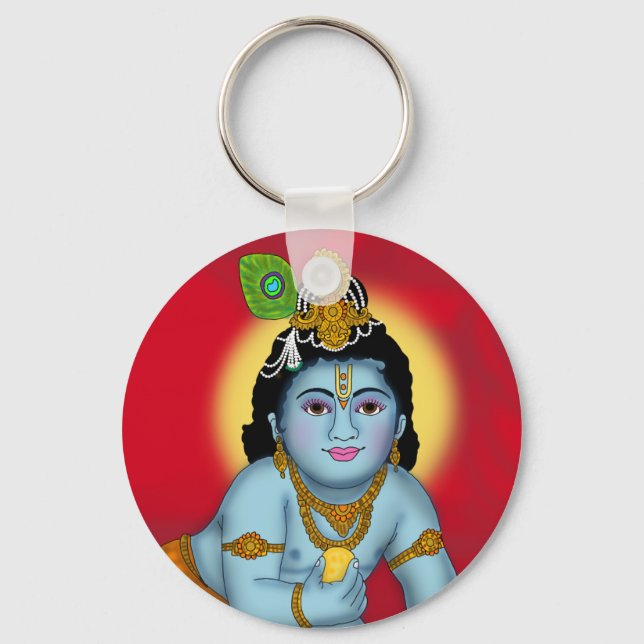 Porte-clés Lord Krishna (Recto)