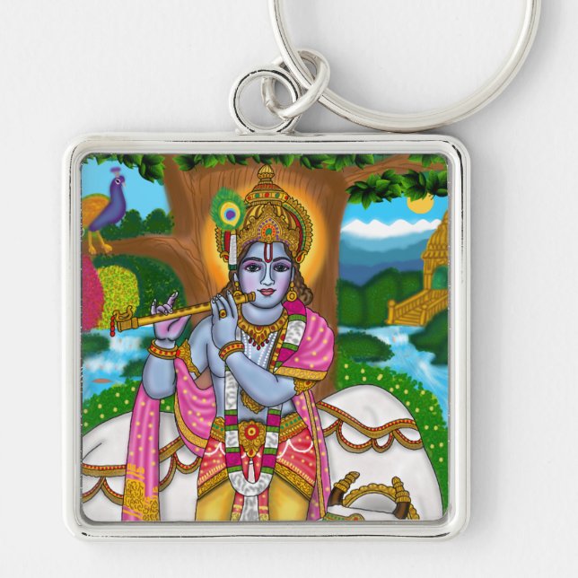 Porte-clés Lord Krishna Porte - clé (Devant)