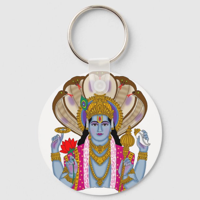 Porte-clés Lord Vishnu (Recto)