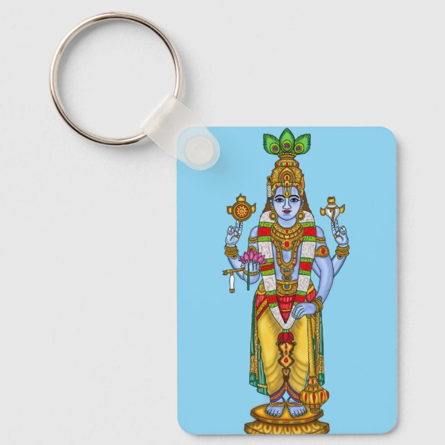 Porte-clés Lord Vishnu (Recto)
