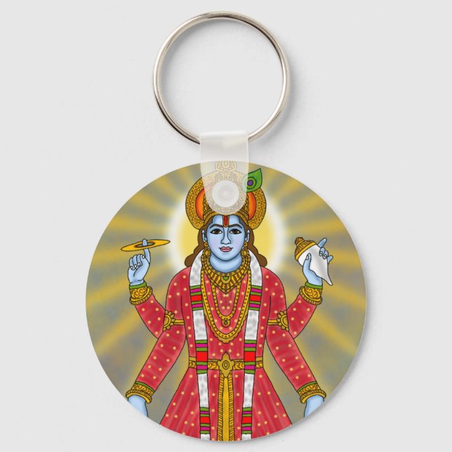 Porte-clés Lord Vishnu (Recto)