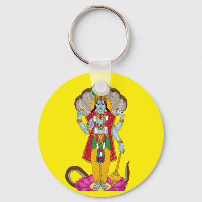 Porte-clés Lord Vishnu Keychain (Recto)