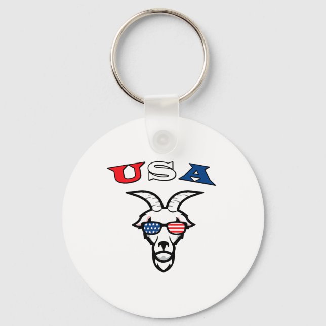 Porte-clés L'Original Usa La Chèvre  (Recto)