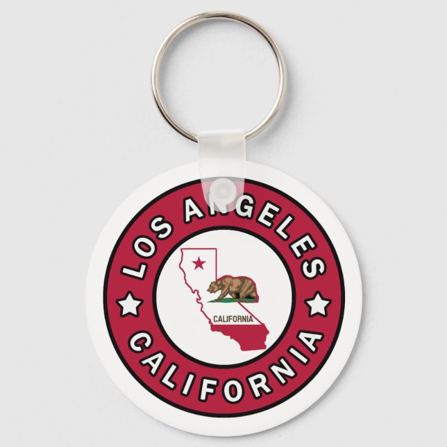 Porte-clés Los Angeles Californie (Recto)