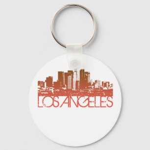 Porte-clés Los Angeles Skyline Design