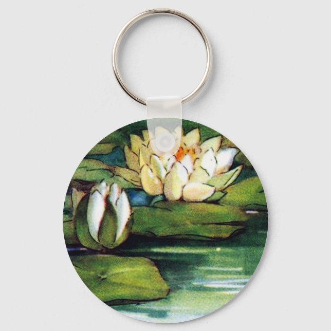 Porte-clés Lotus vintage (Recto)