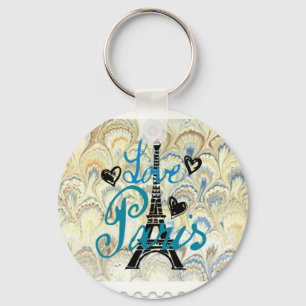 PORTE-CLÉS LOUER PARIS POSTAGE STAMP IMPRIMER