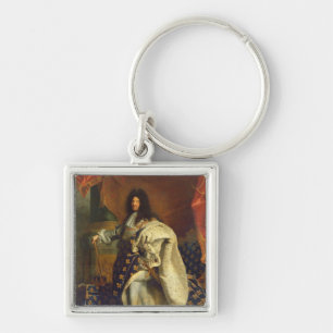 Porte-clés Louis XIV dans le costume royal, 1701