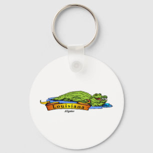 Porte-clés Louisiana Gator