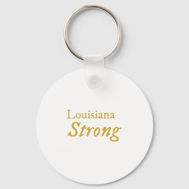 Porte-clés Louisiane Strong (Recto)