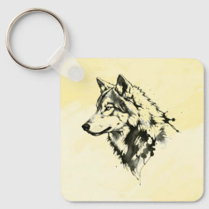 Porte-clés Loup