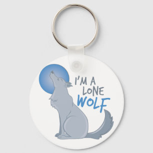 Porte-clés Loup solitaire