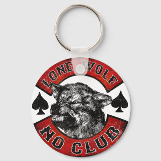 Porte-clés Loup solitaire de Moto