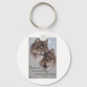 Porte-clés Loups