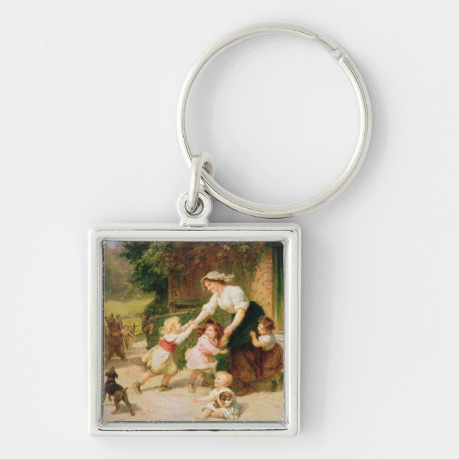 Porte-clés L'ours de danse (Devant)