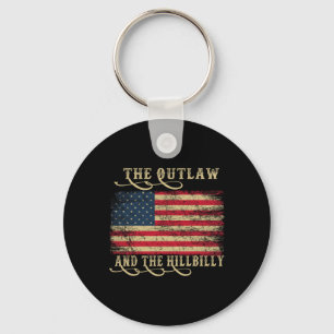 Porte-clés L'Outlaw et le Hillbilly votent Trump pour la prés