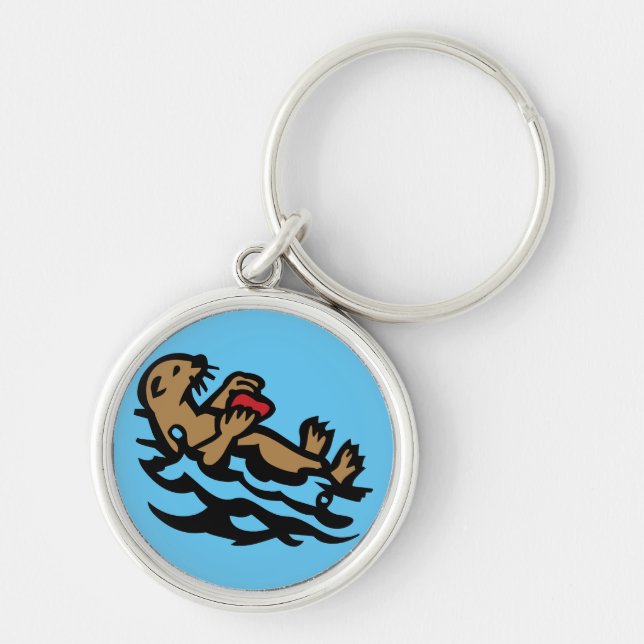 Porte-clés Loutre de mer (Devant)