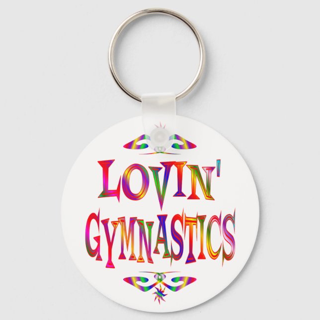 Porte-clés Louveur de gymnastique (Recto)