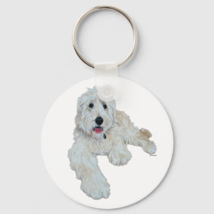 Porte-clés Lovable Goldendoodle