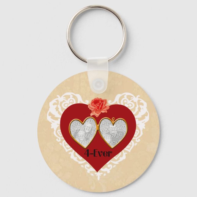 Porte-clés Love 4 Ever Locket Porte - clé (Recto)