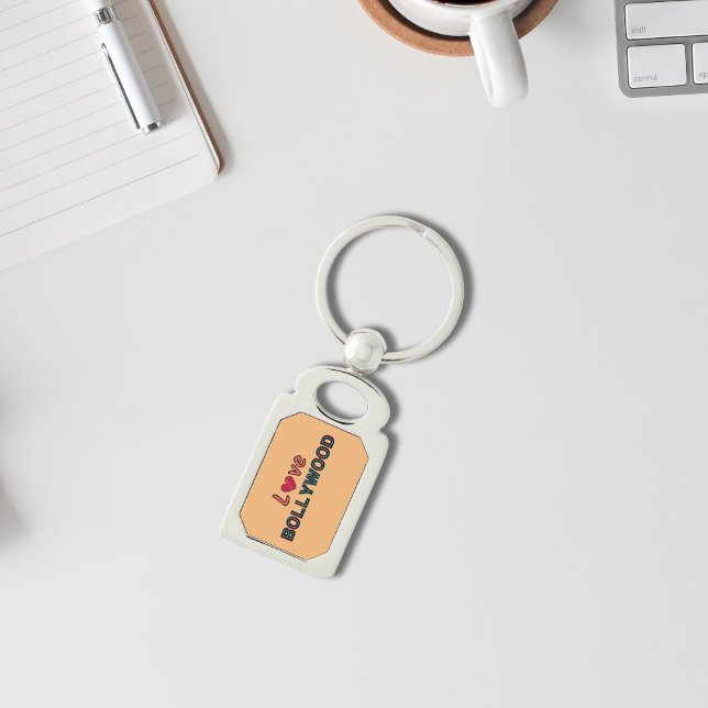 PORTE-CLÉS "LOVE BOLLYWOOD" APPRÉCIATION DE LA CINÉMA INDIENN (Créateur téléchargé)