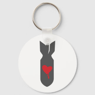 Porte-clés Love Bomber