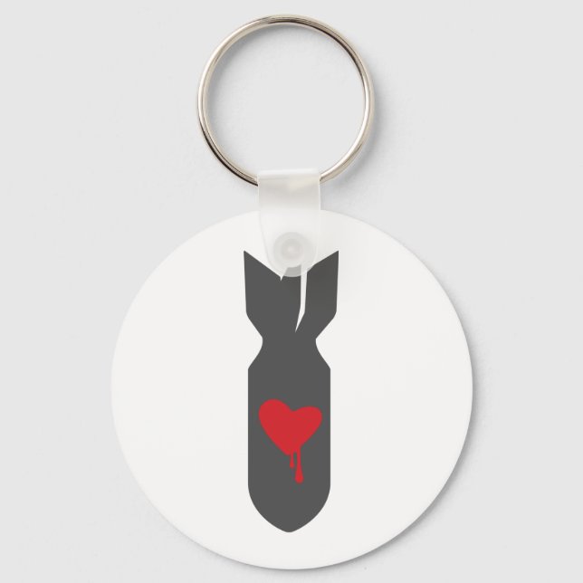 Porte-clés Love Bomber (Recto)