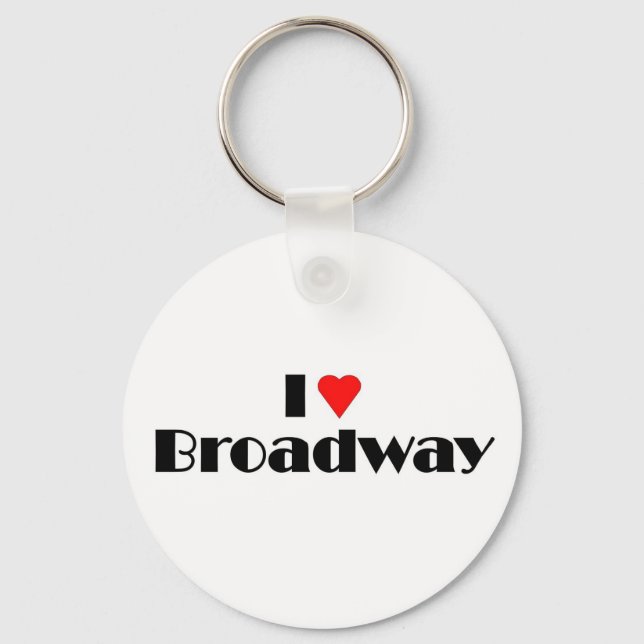 Porte-clés Love Broadway (Recto)