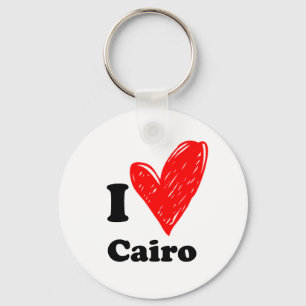 Porte-clés Love Cairo - Souvenir élégant