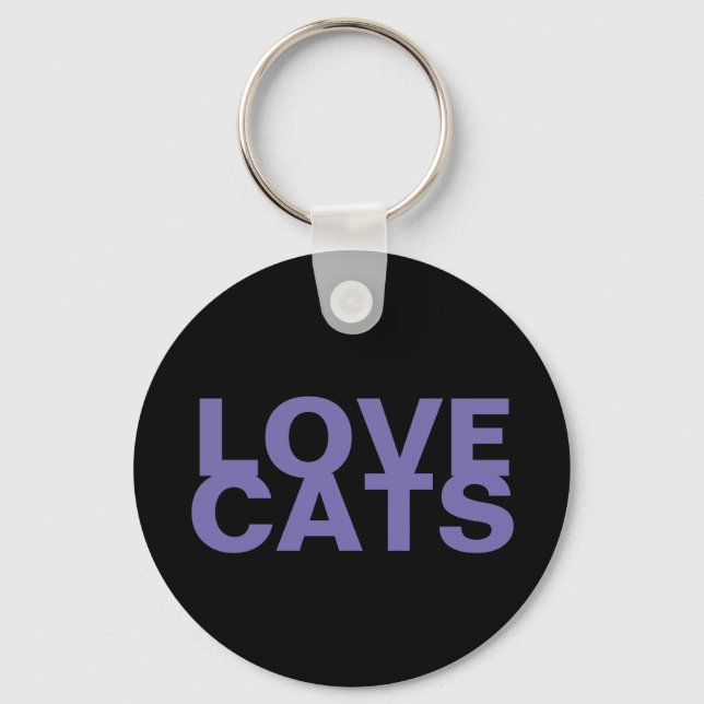 Porte-clés Love Cats Porte - clé (Recto)