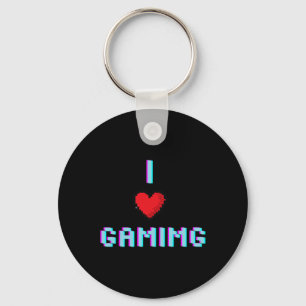 Porte-clés Love Gaming Video Jeu Heart Gamer