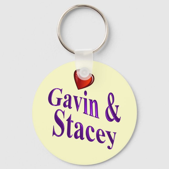 Porte-clés Love Gavin et Stacey (Recto)