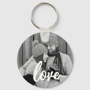 Porte-clés Love Handwriting Script Keychain Gift