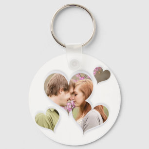 Porte-clés Love Heart Cute custom Photo gifts