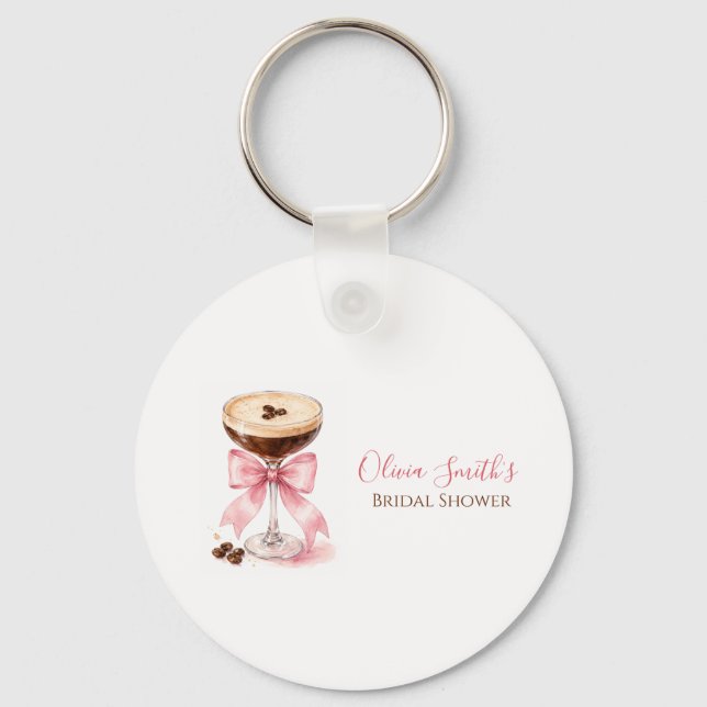 Porte-clés Love is Brewing  (Recto)