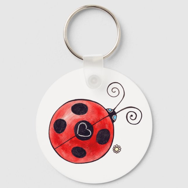 Porte-clés Love Ladybug Porte - clé (Recto)