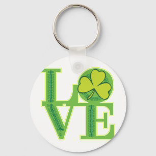 Porte-clés Love Me, je suis irlandais