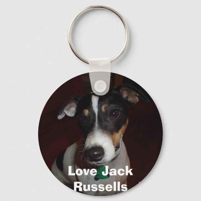 Porte-clés Love My Jack Russell Porte - clé (Recto)