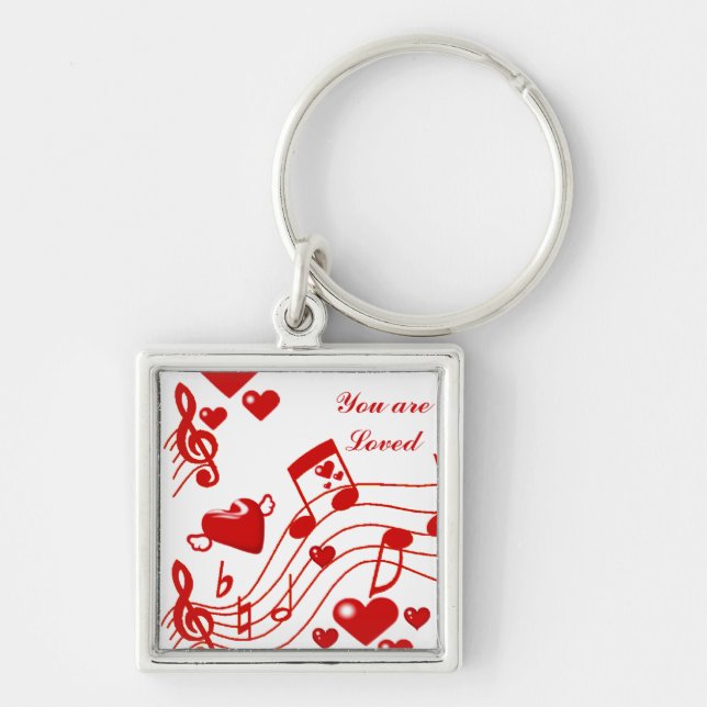 Porte-clés Love Notes_ (Devant)