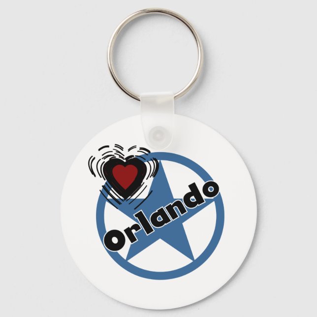 Porte-clés Love Orlando (Recto)