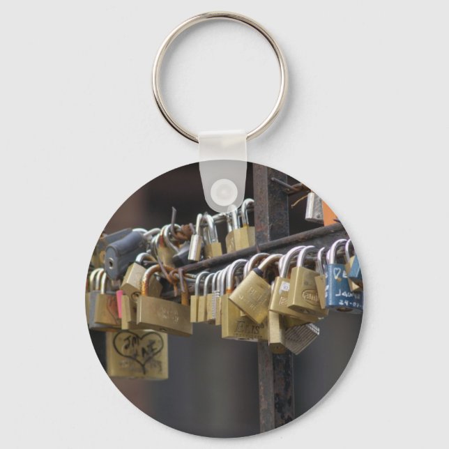 Porte-clés Love Padlocks, Prague (Recto)