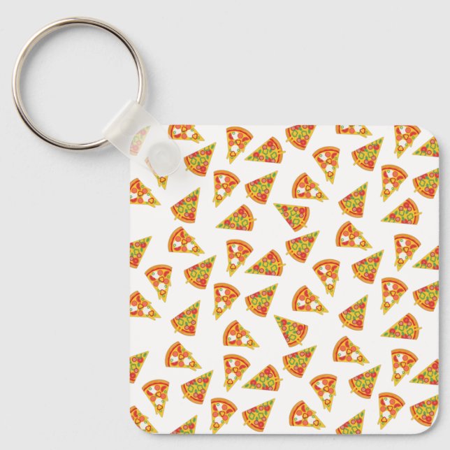 Porte-clés Love Pizza   (Recto)