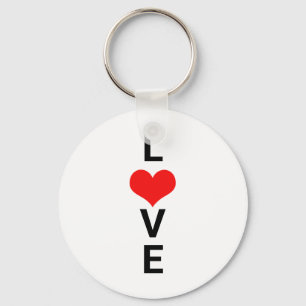 Porte-clés Love Red Heart Cute Valentine's Day Mariages